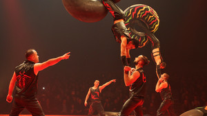 Festival International du Cirque 2017 - Numéro Troupe CHEBAN - Bikers