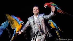 Festival International du Cirque 2016 - Numéro Alessio - perroquets